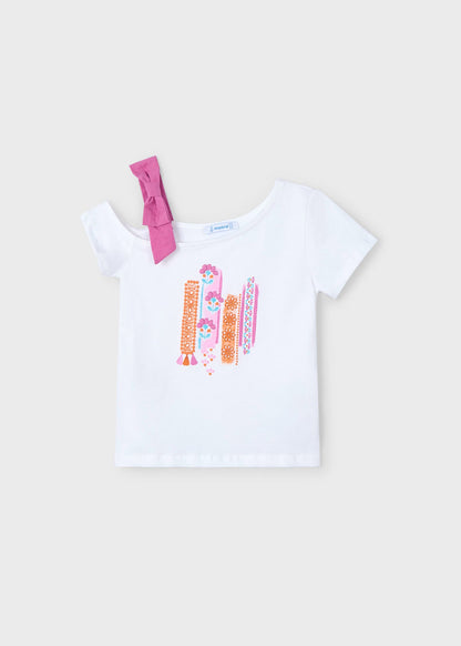 Camiseta Algodón Asimetrica Boho
