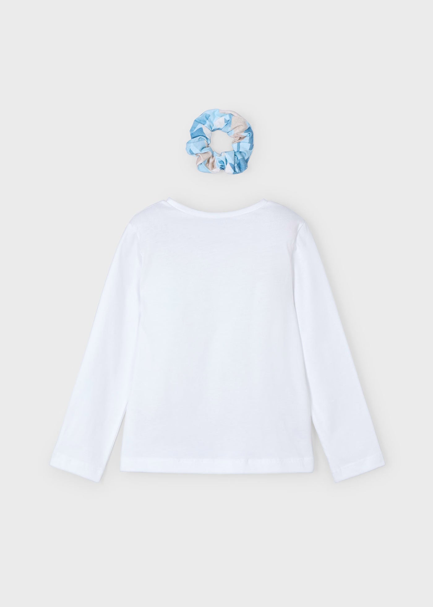 Camiseta Algodón Artistic Celeste
