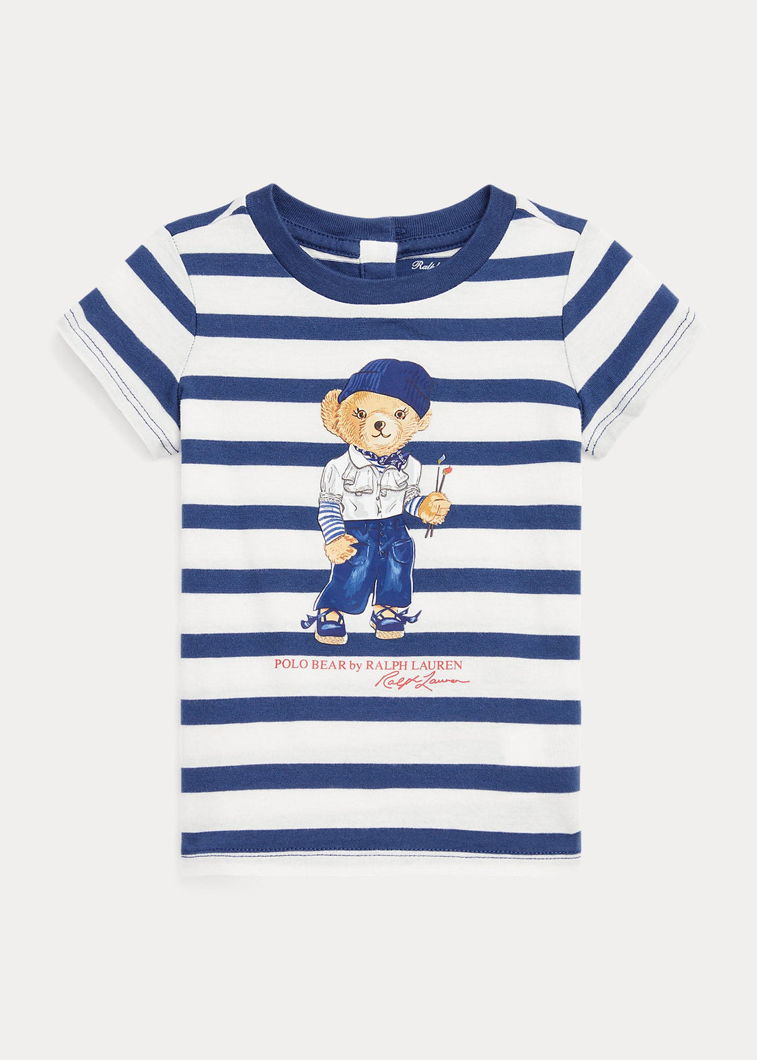 Camiseta Listador Polo Bear Manga Corta Bebé Niña
