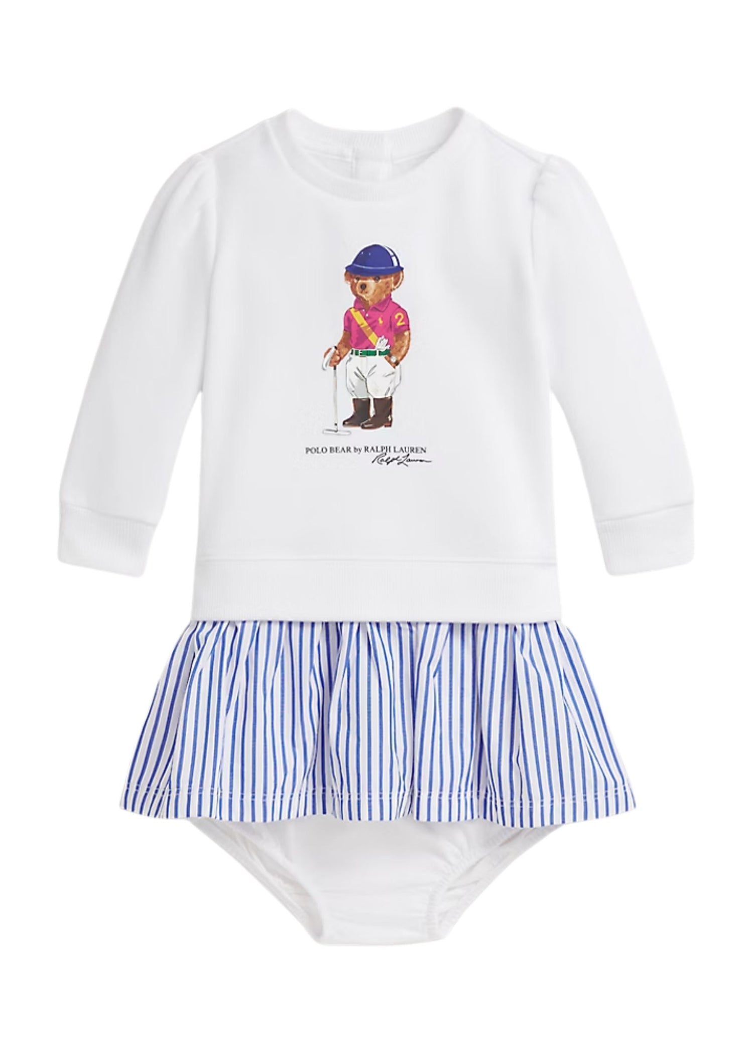 Vestido Felpa Polo Bear | Bloomer