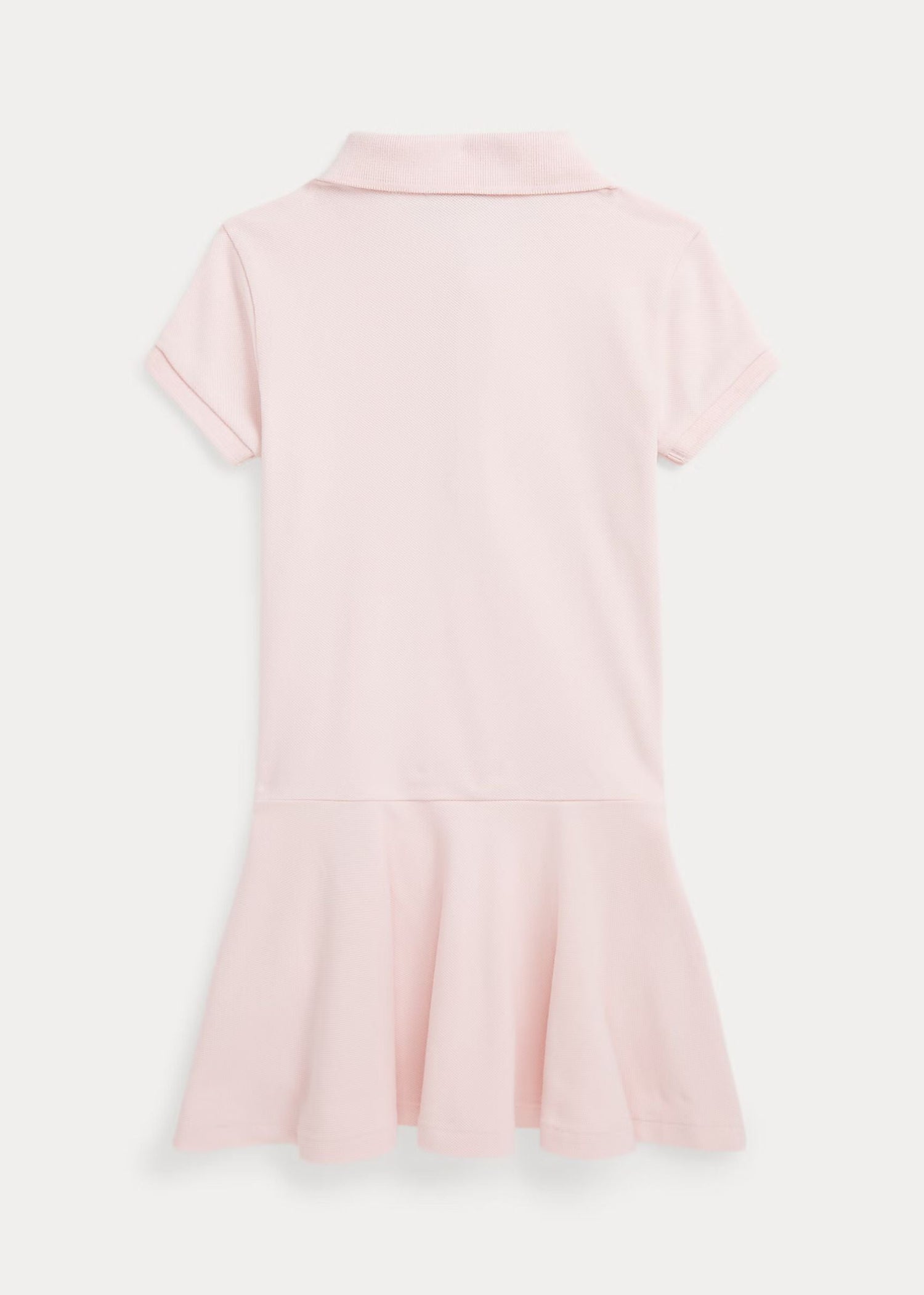 Vestido Tipo Polo Rosa Pálido