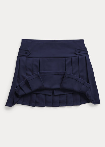 Flada Short Plisada Azul