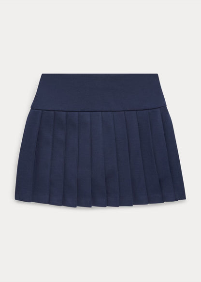 Flada Short Plisada Azul