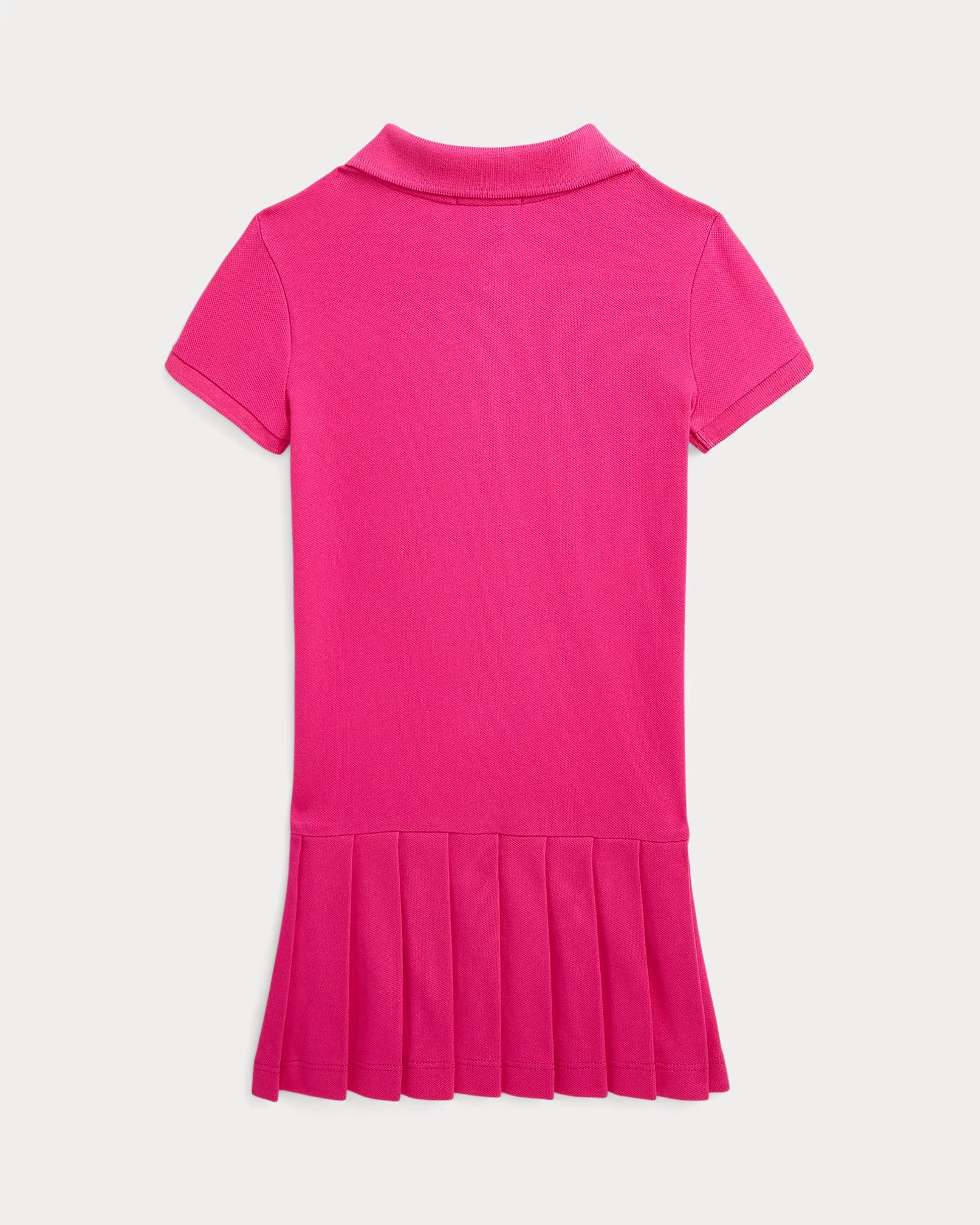 Vestido Polo Fucsia Piqué