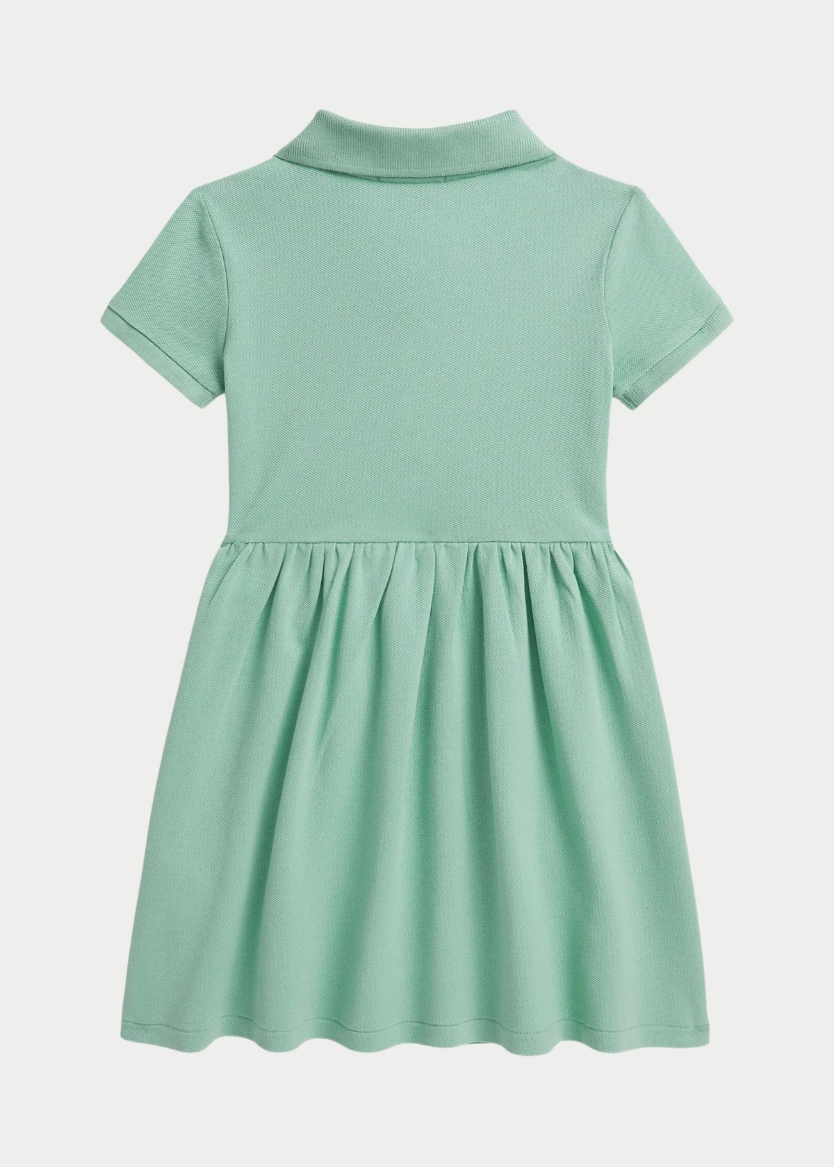 Vestido Pique Algodón Celadón