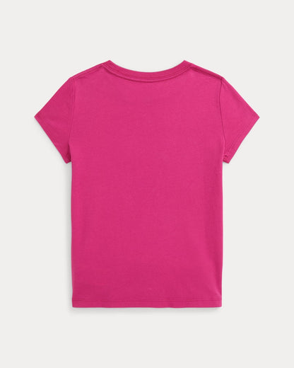 Camiseta Fucsia Polo Bear Niña