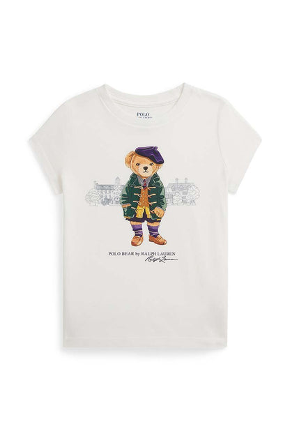 Camiseta Blanco Polo Bear Niña