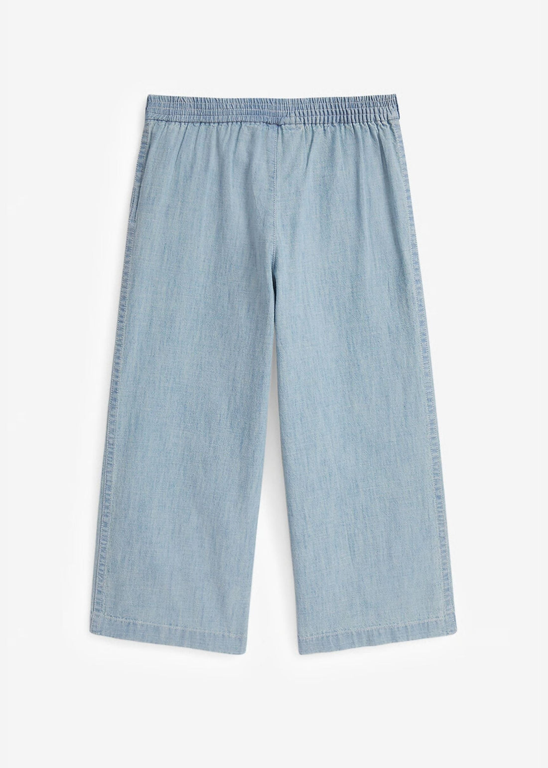 Pantalón Ancho Chambray Niña