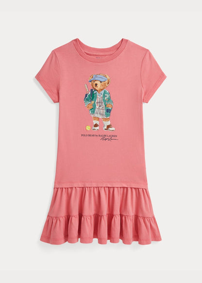Vestido Rosa Polo Bear Niña