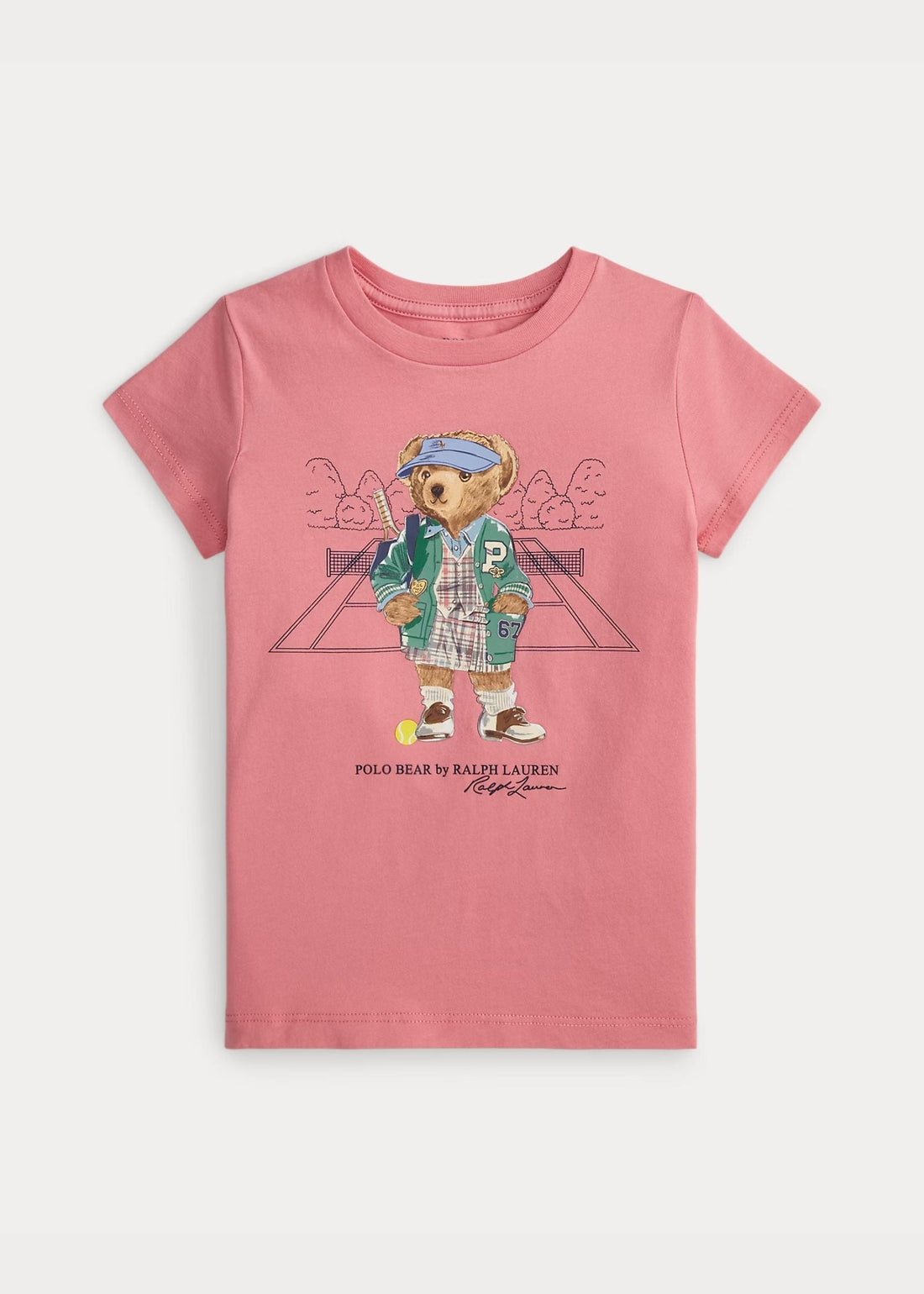 Camiseta Rosa Polo Bear Niña