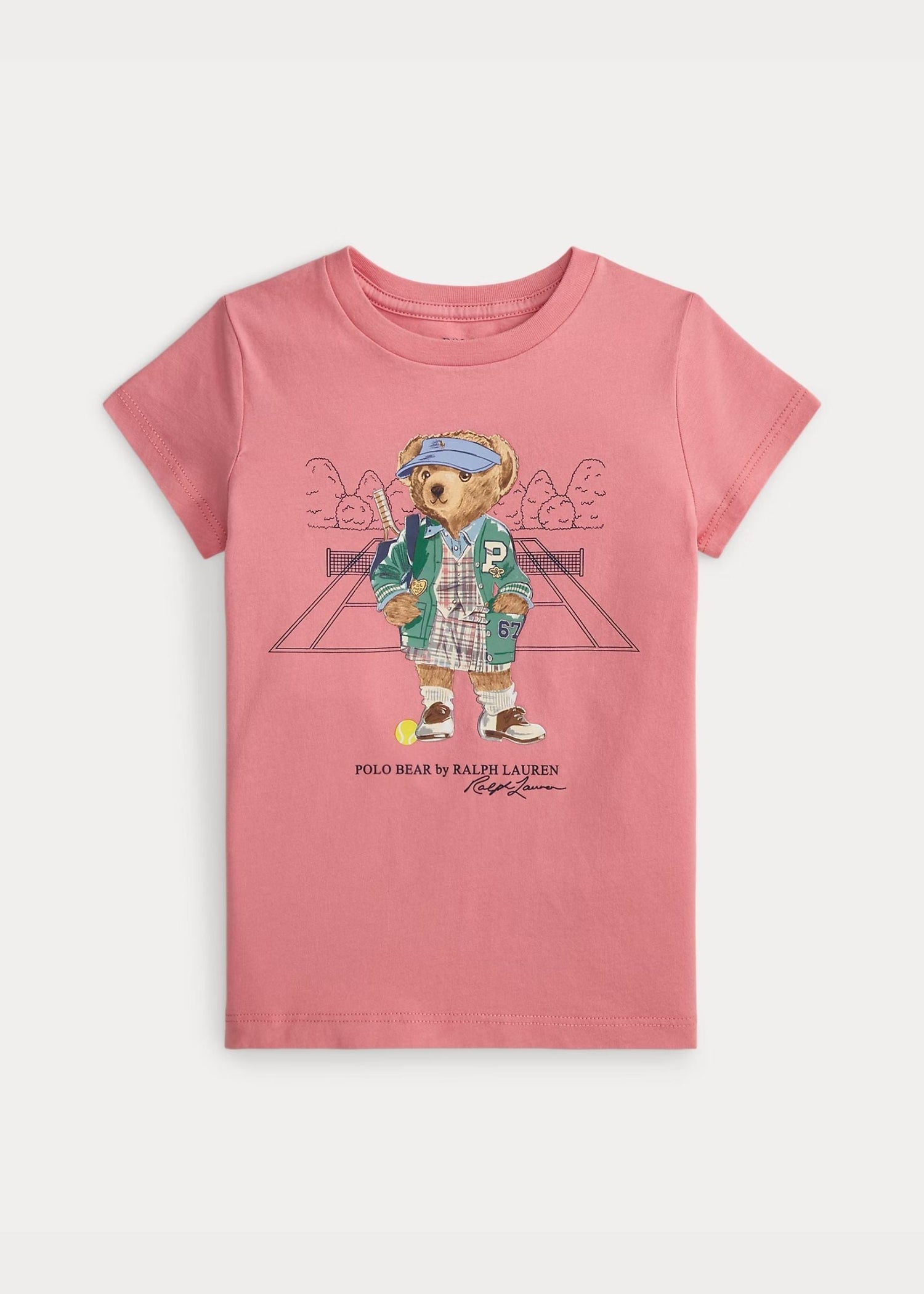 Camiseta Rosa Polo Bear Niña
