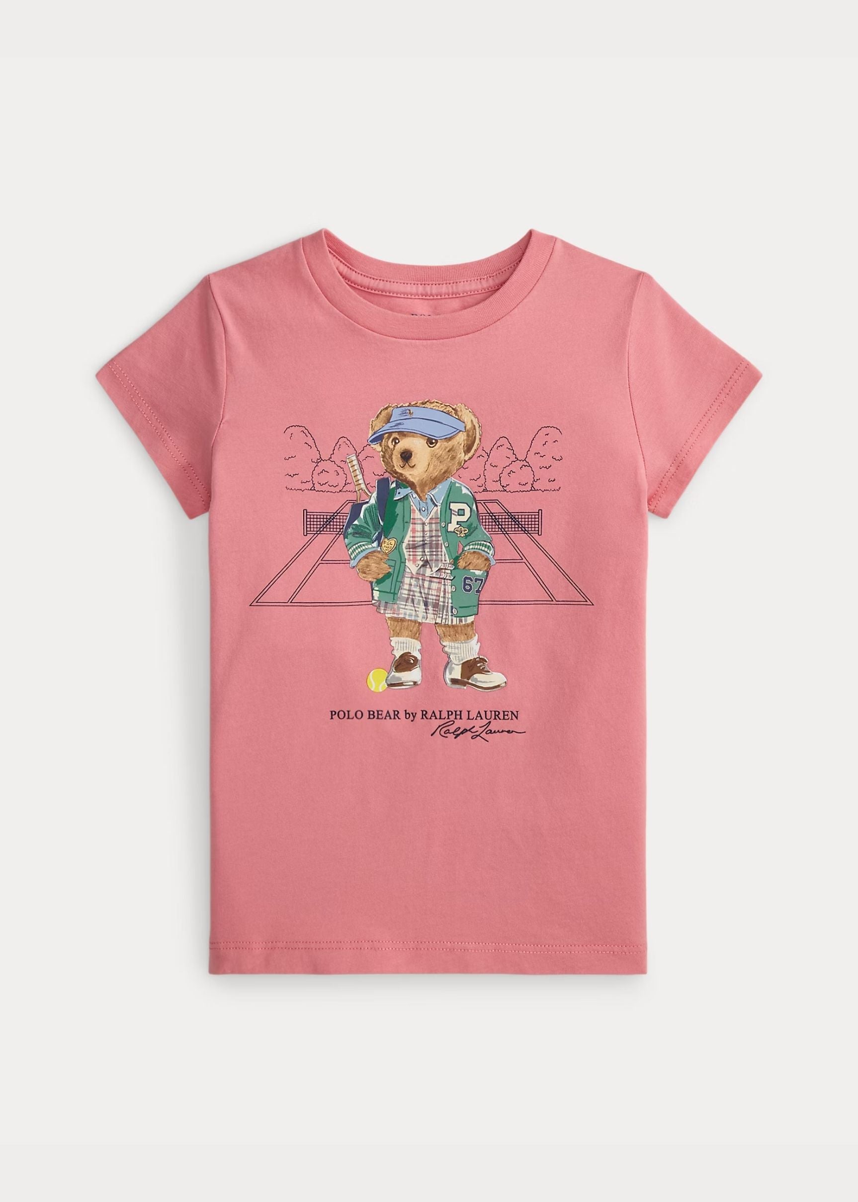 Camiseta Rosa Polo Bear Niña