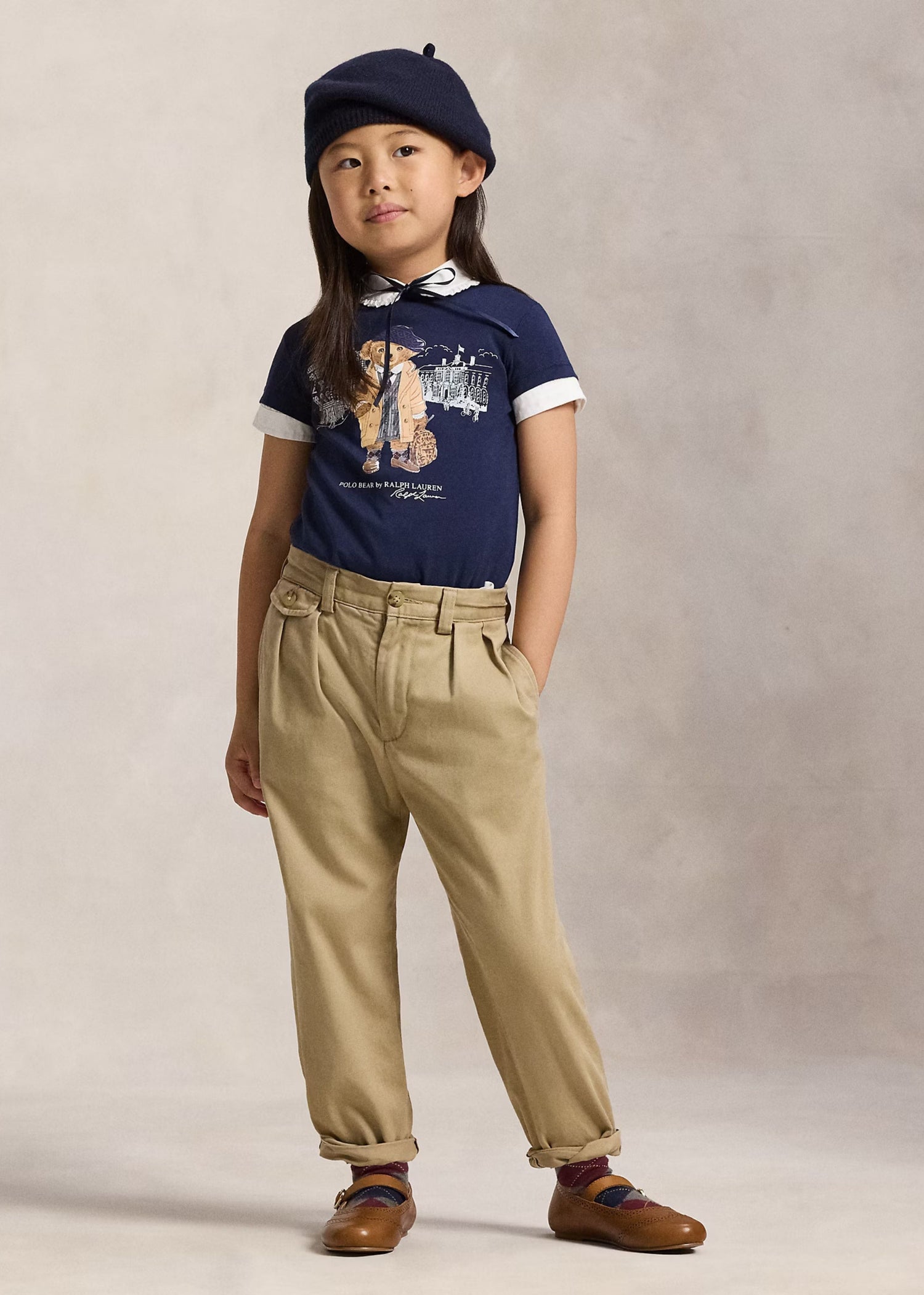 Camiseta Azul Polo Bear