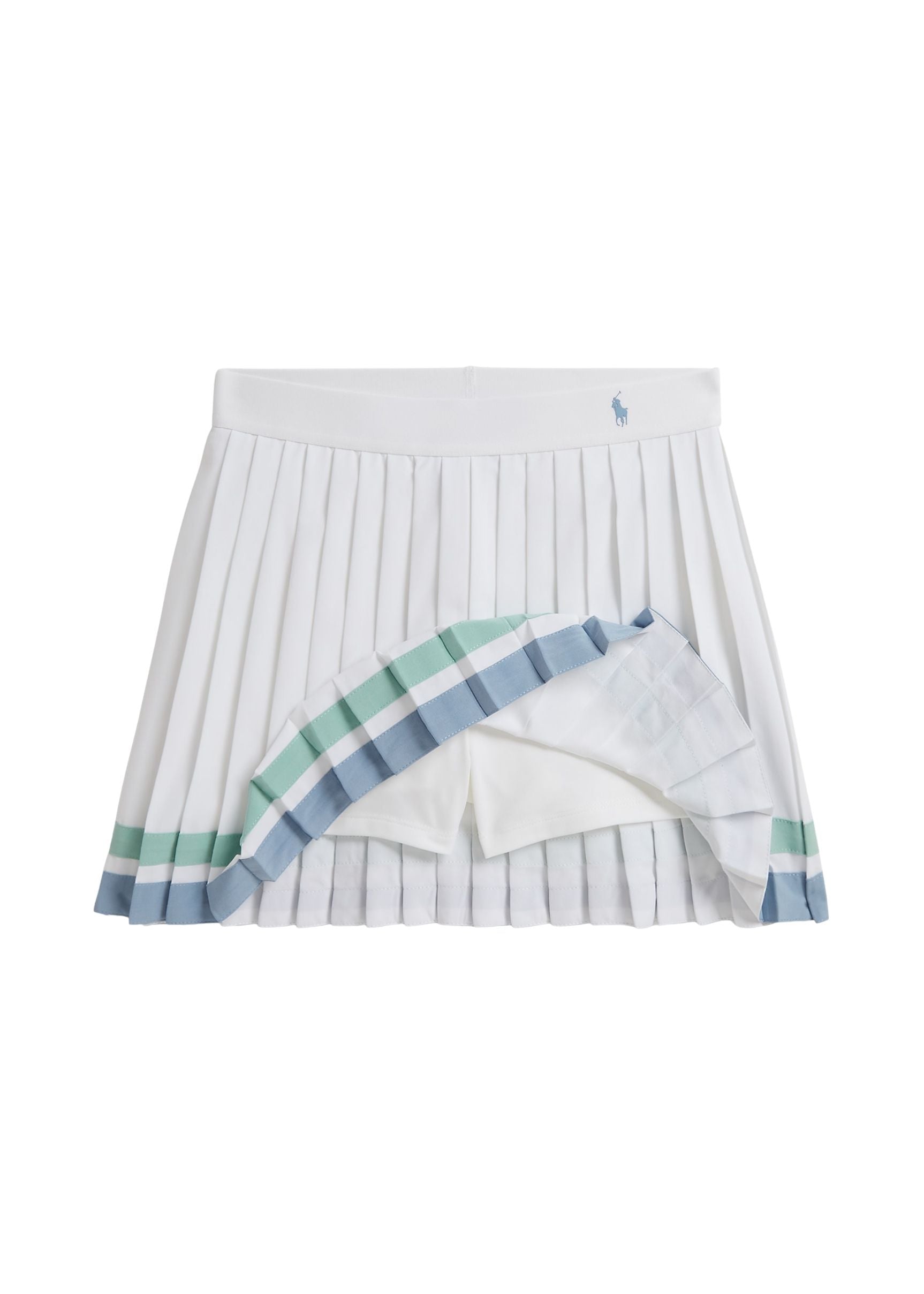 Falda Short Plisada Blanco