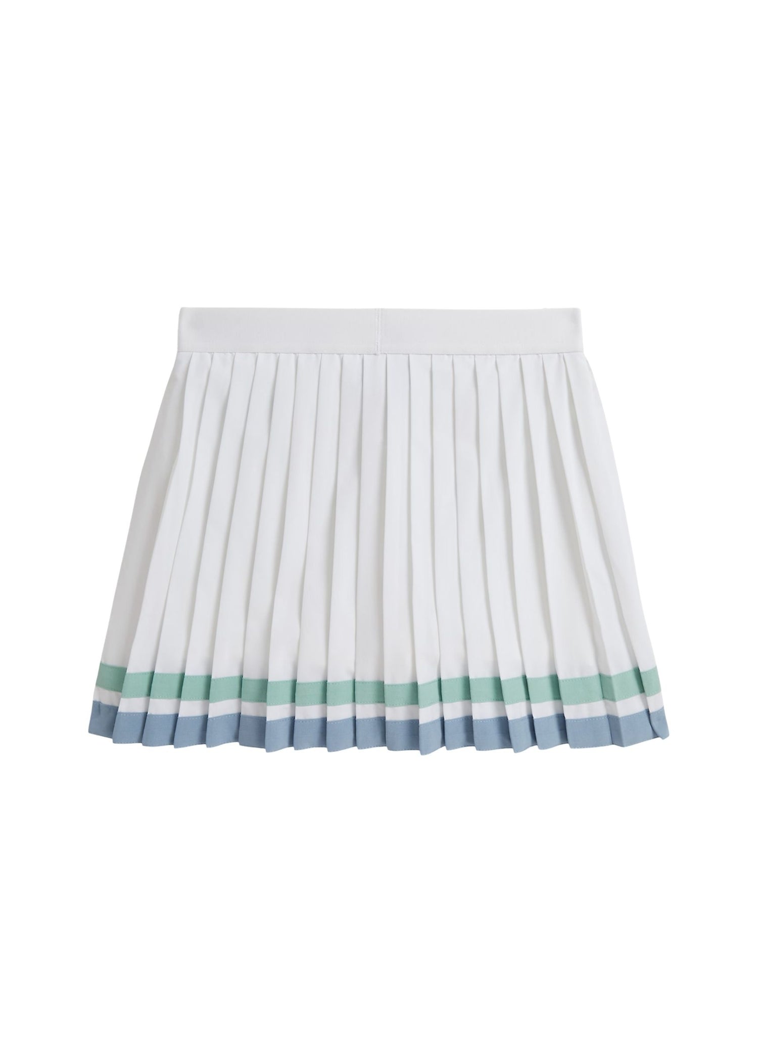 Falda Short Plisada Blanco