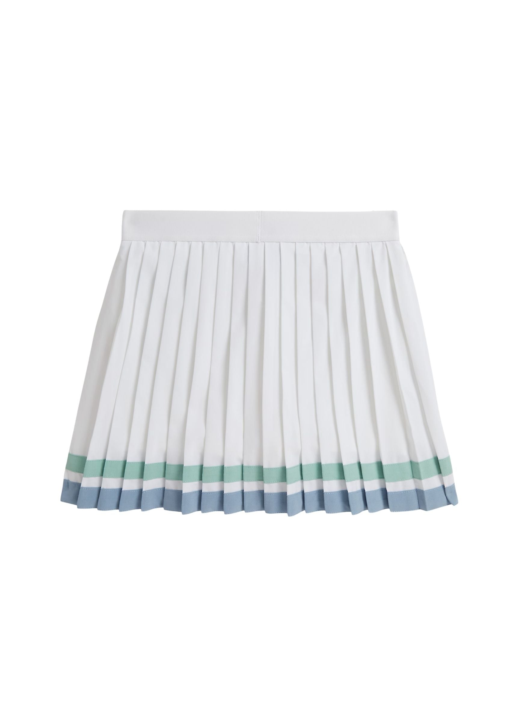 Falda Short Plisada Blanco