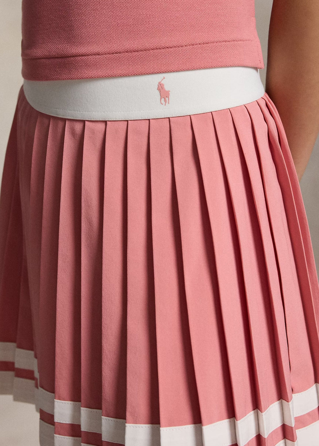 Falda Short Plisada Desert Rose