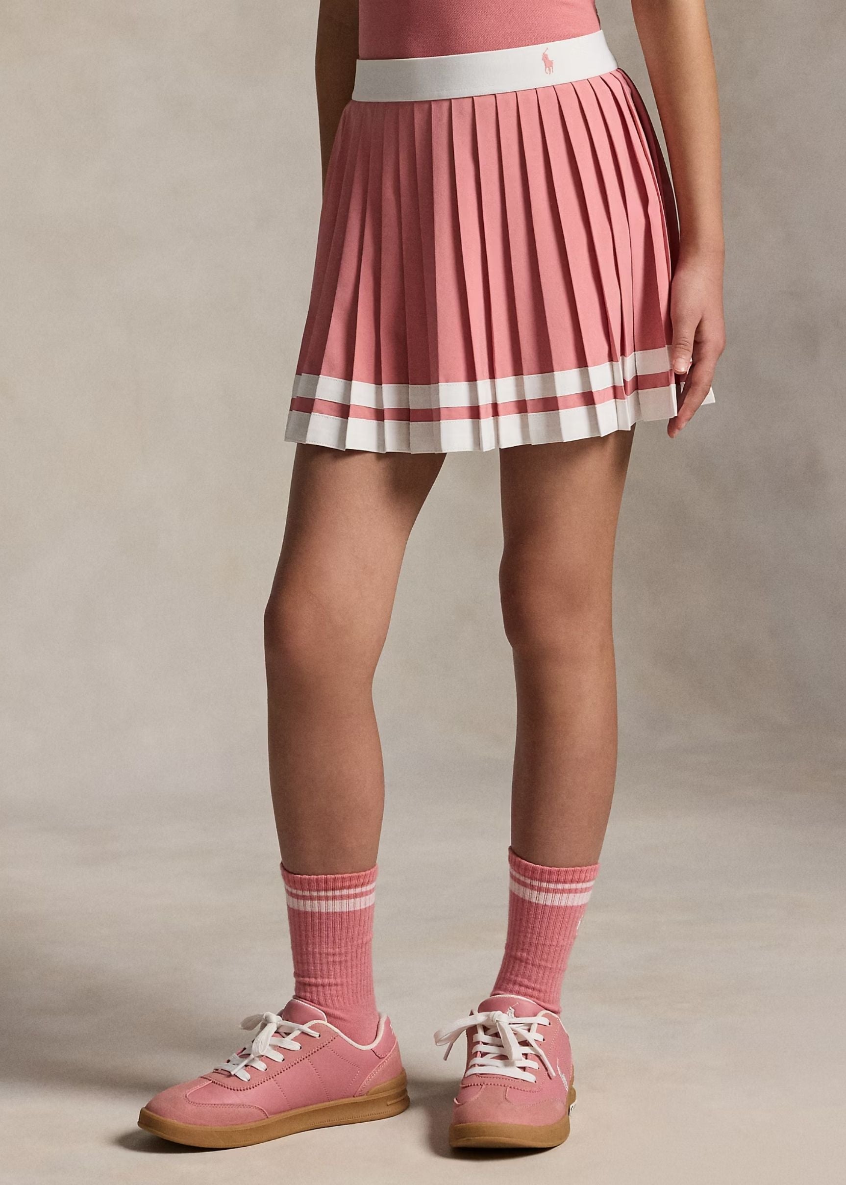Falda Short Plisada Desert Rose