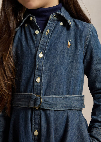 Vestido Camisero Denim
