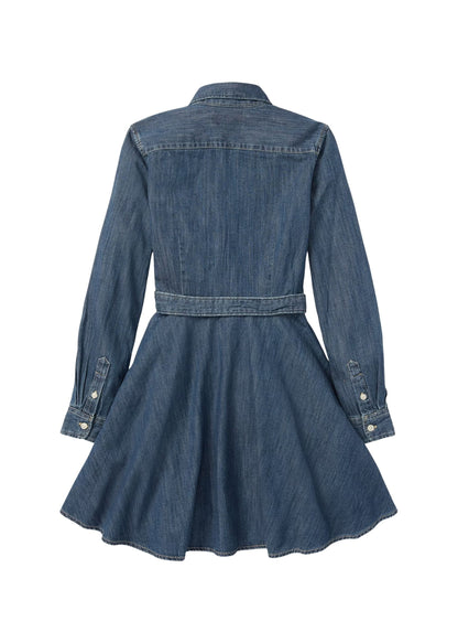 Vestido Camisero Denim