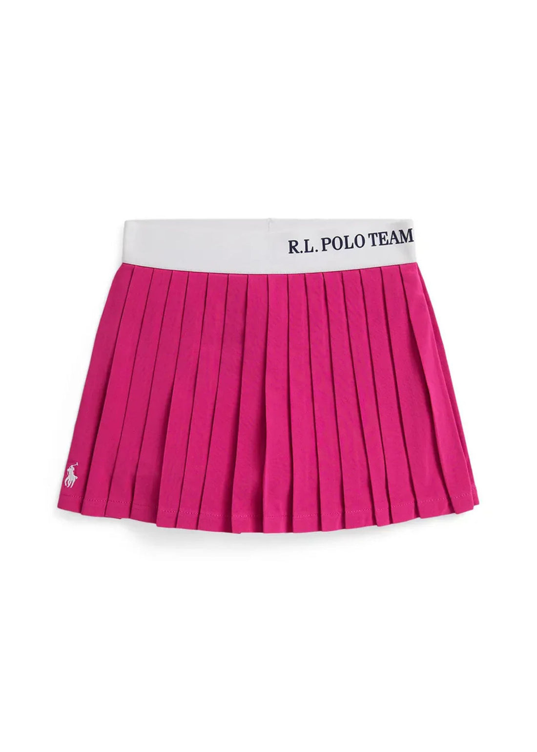 Falda Short Rosa Plisada