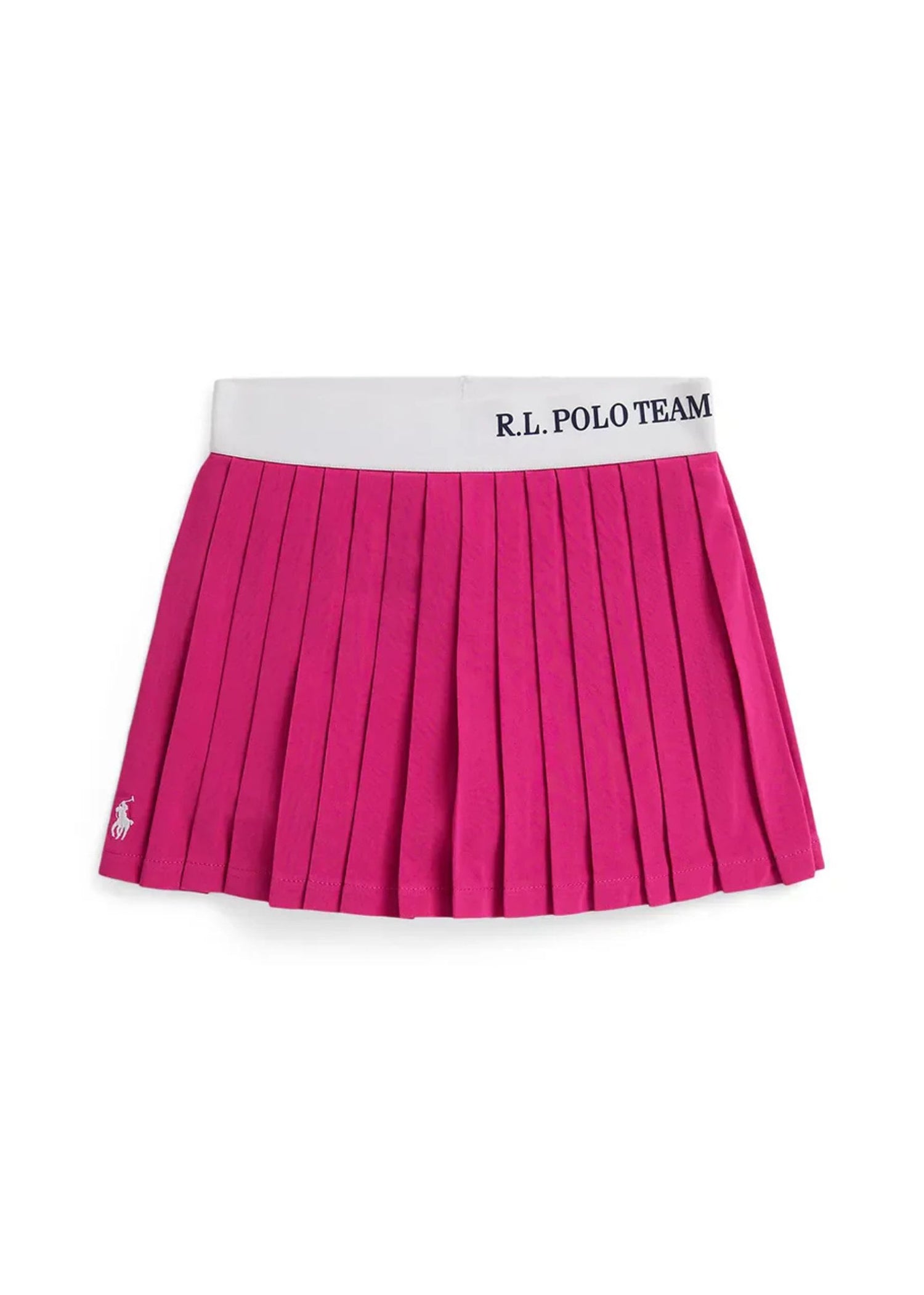 Falda Short Rosa Plisada