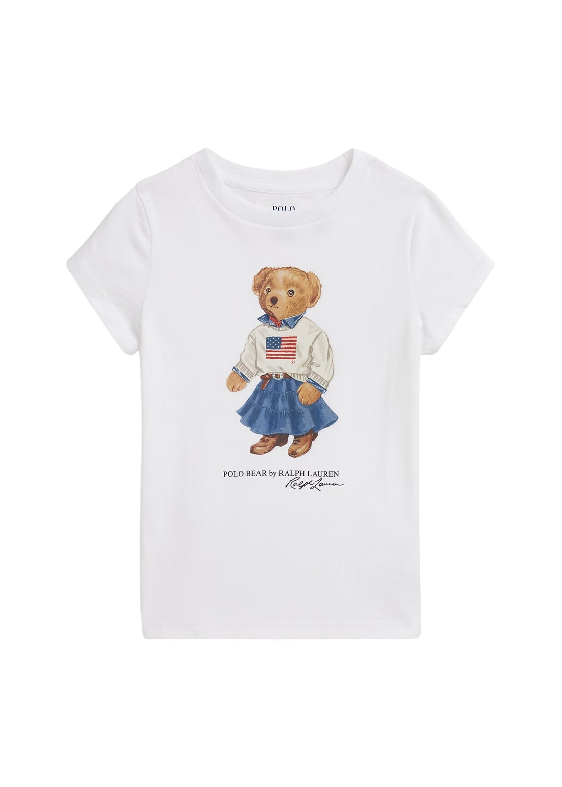 Camiseta Blanca Polo Bear