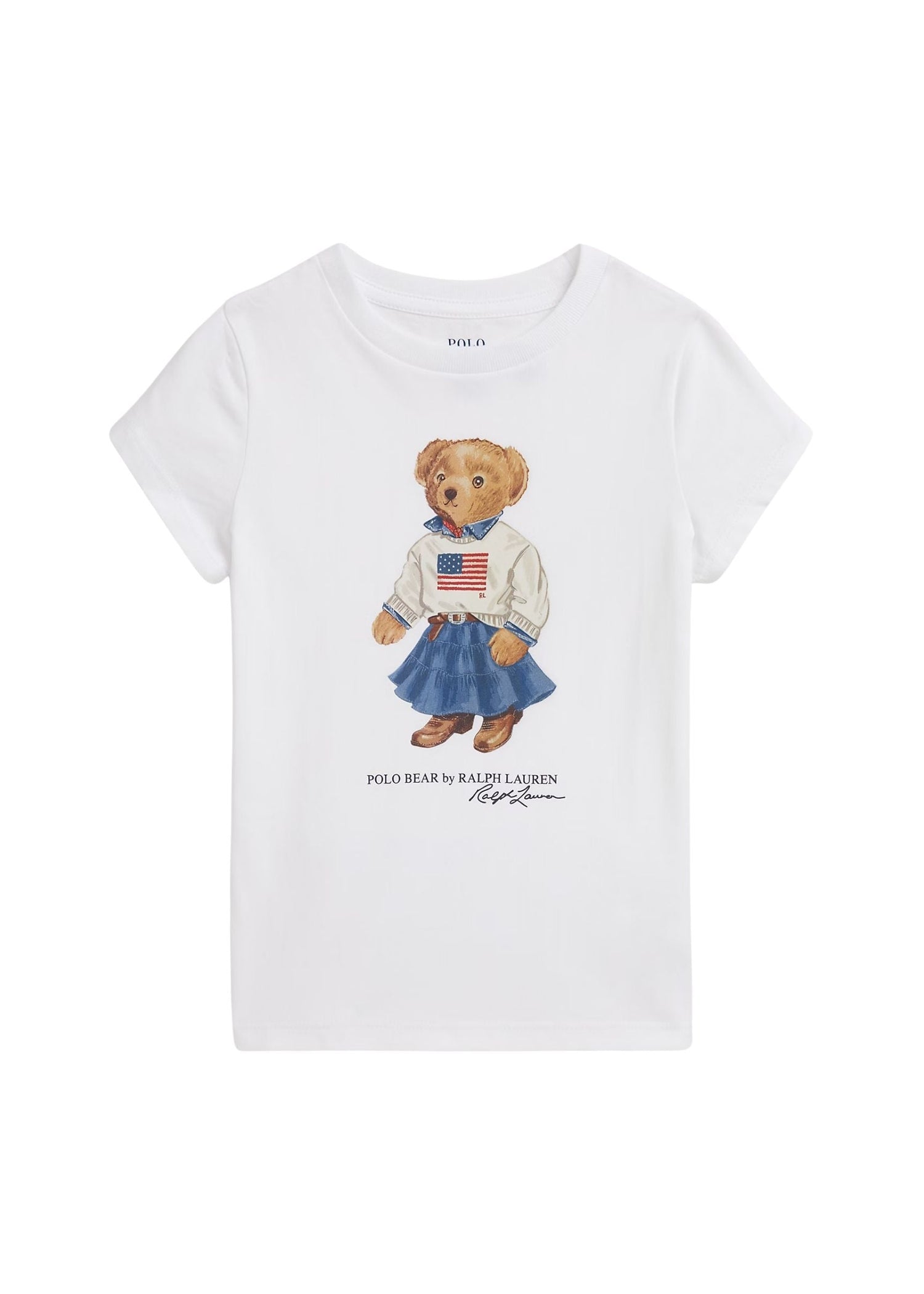 Camiseta Blanca Polo Bear