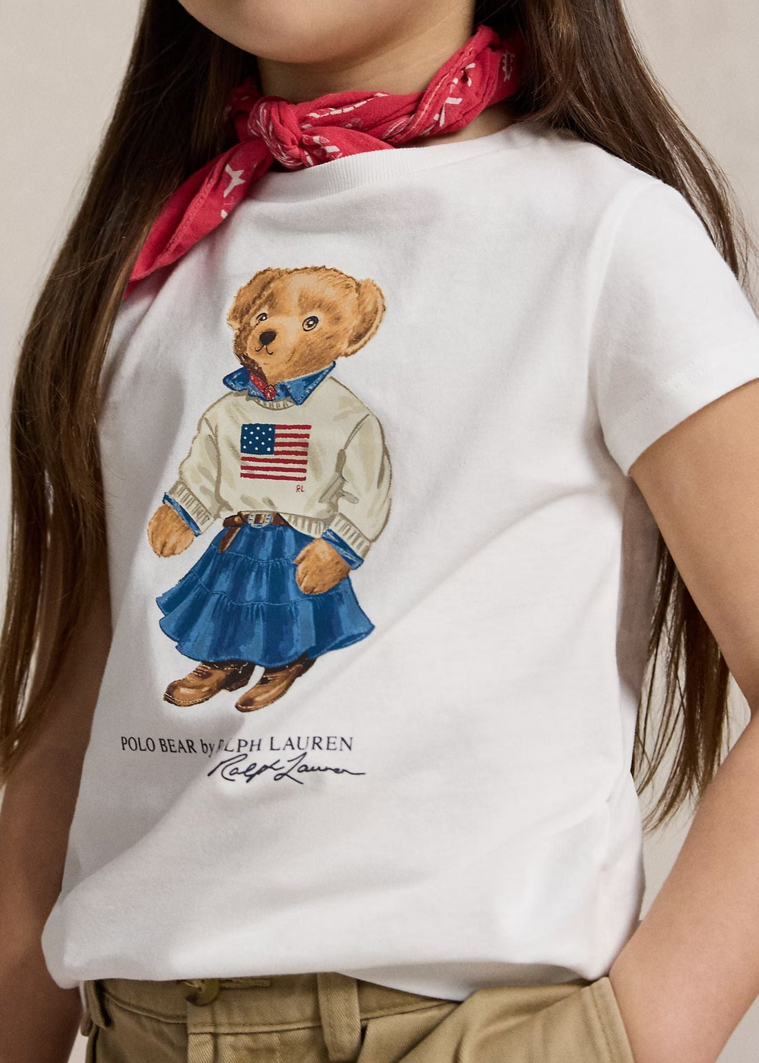 Camiseta Blanca Polo Bear