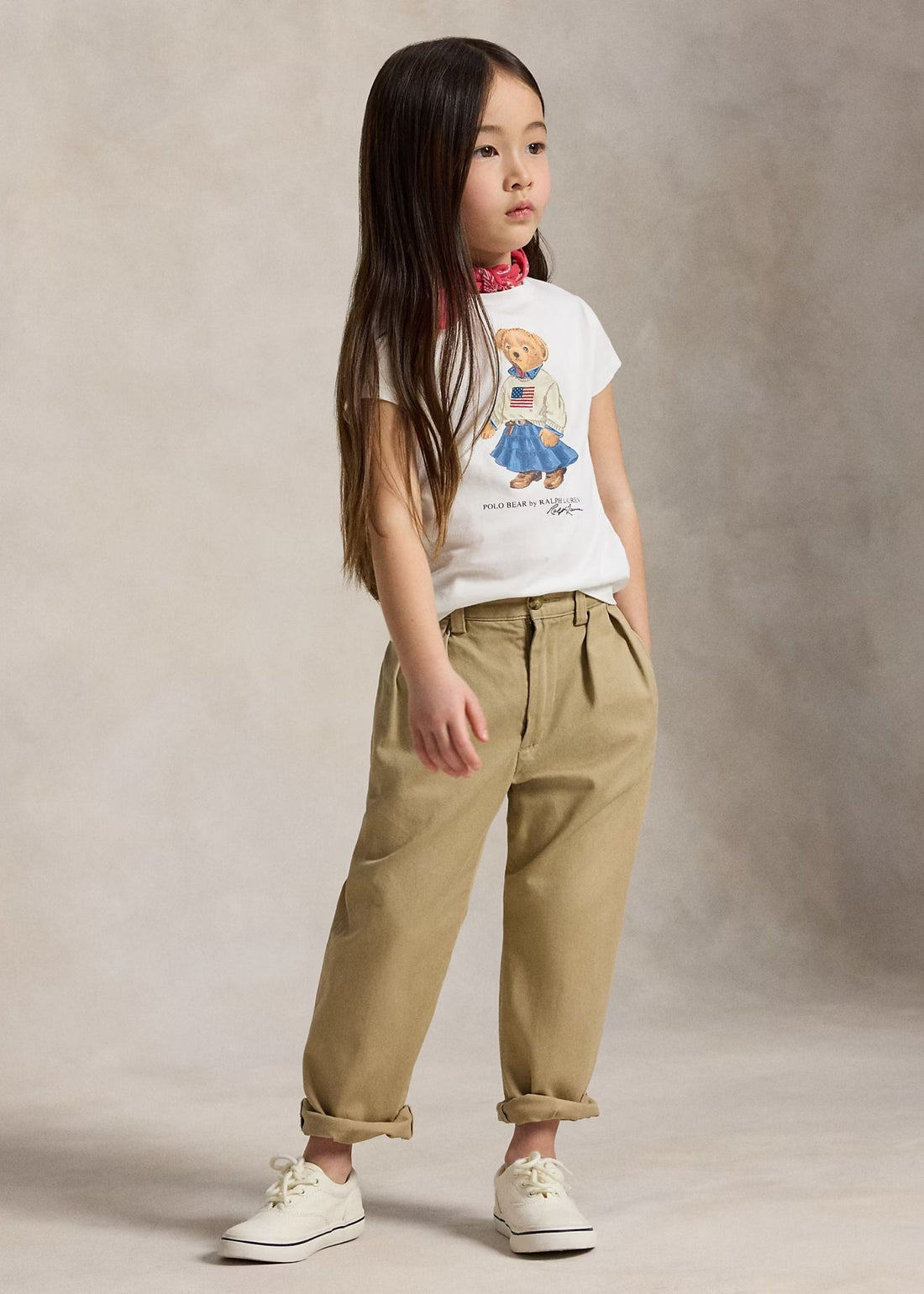 Camiseta Blanca Polo Bear