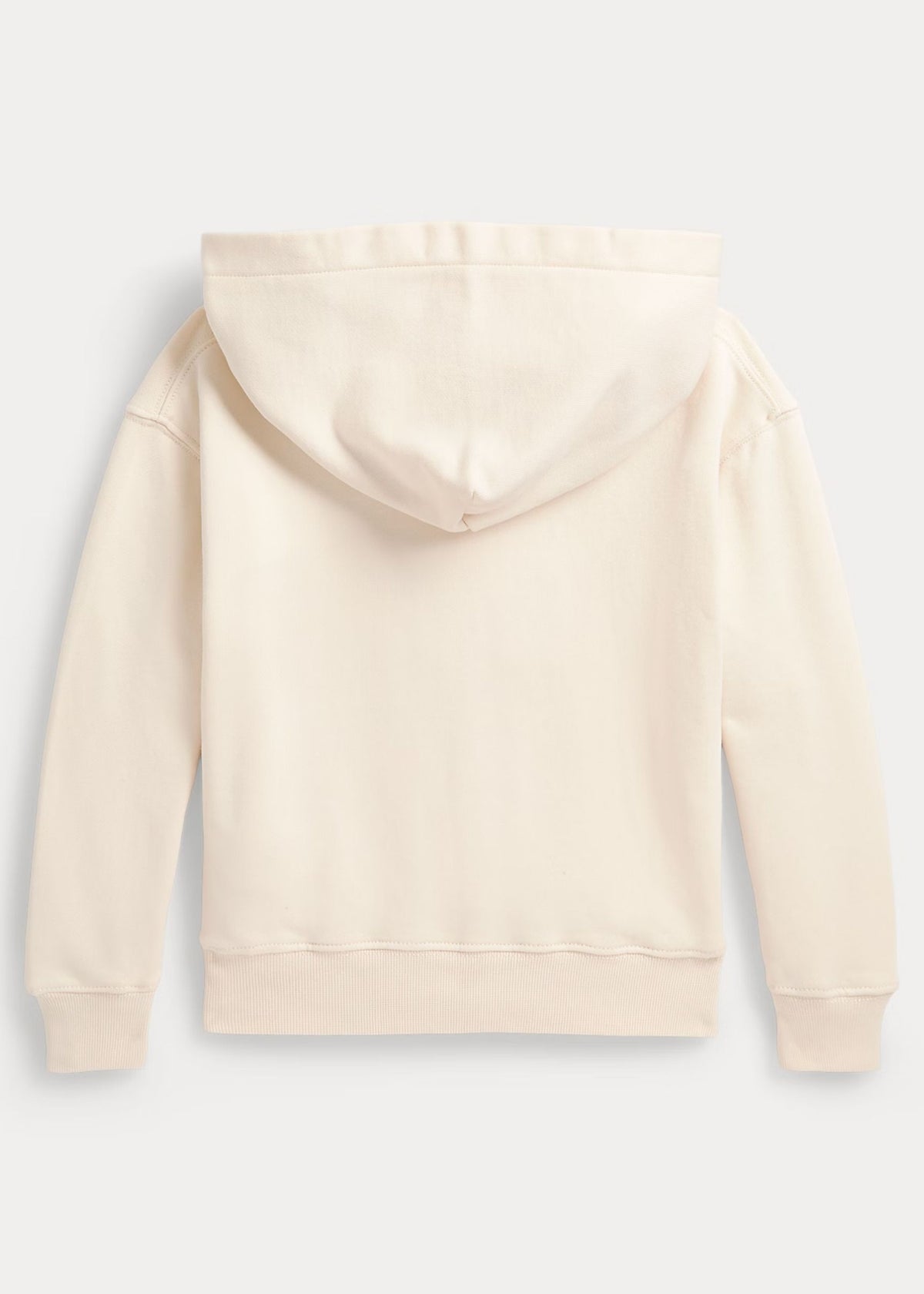 Hoodie Polo Bear Patchwork Blanco Crema