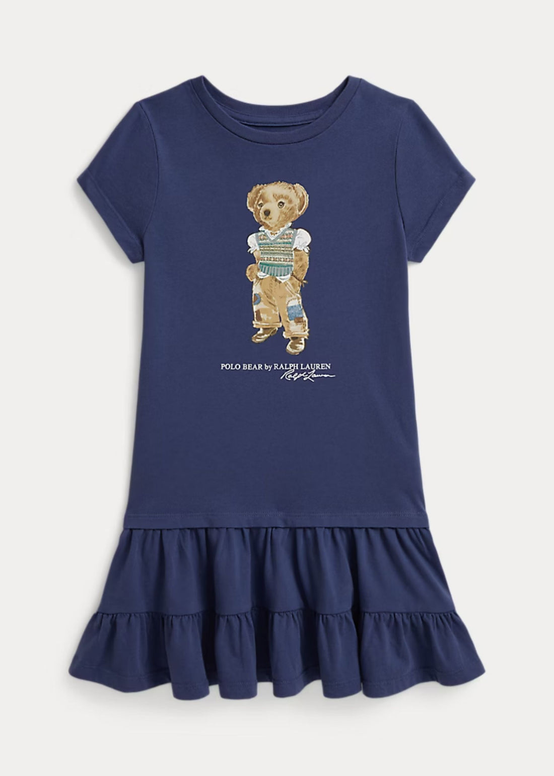 Vestido Polo Bear Azul