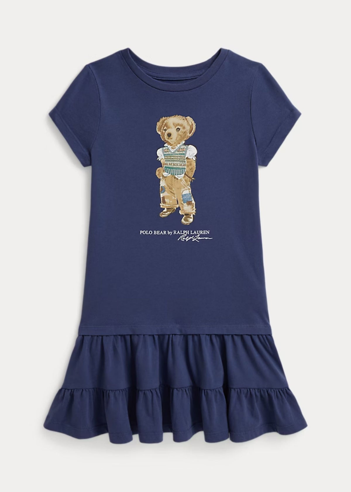 Vestido Polo Bear Azul