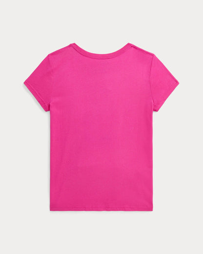 Camiseta Fucsia Polo Bear Niña