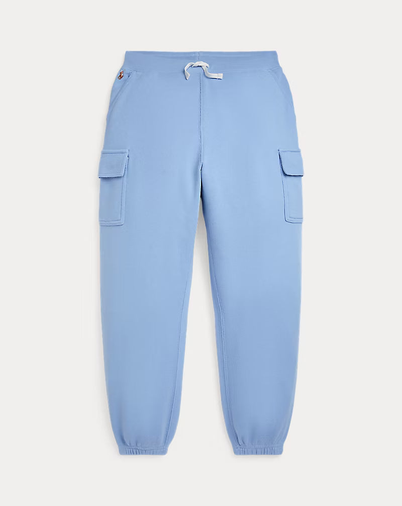 Joggers Terry Cargo Azul Chica