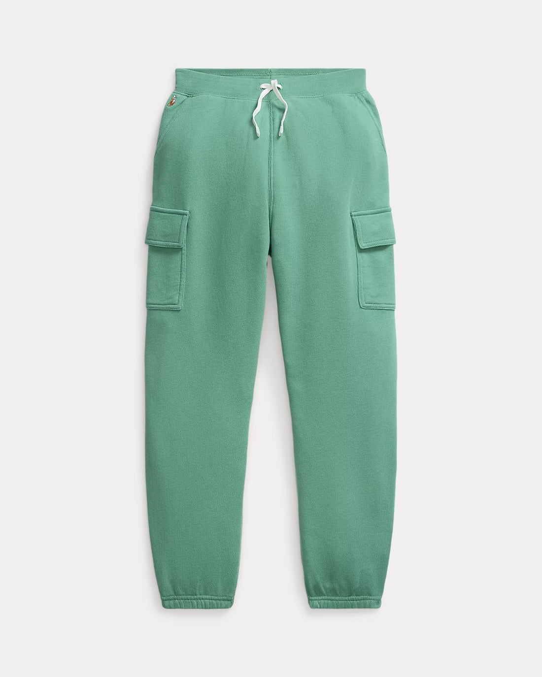 Joggers Terry Cargo Verde Chica