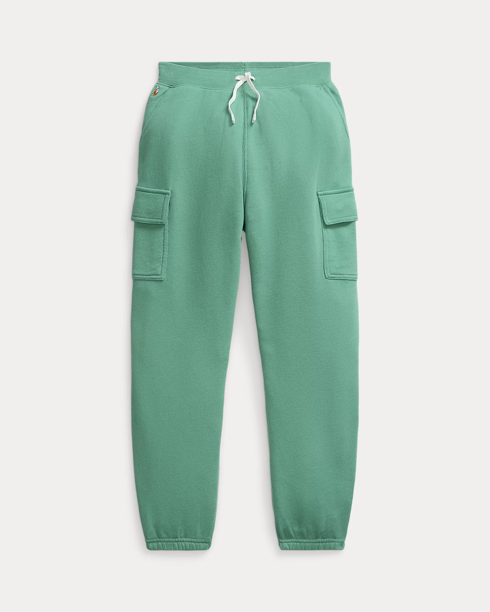 Joggers Terry Cargo Verde Chica