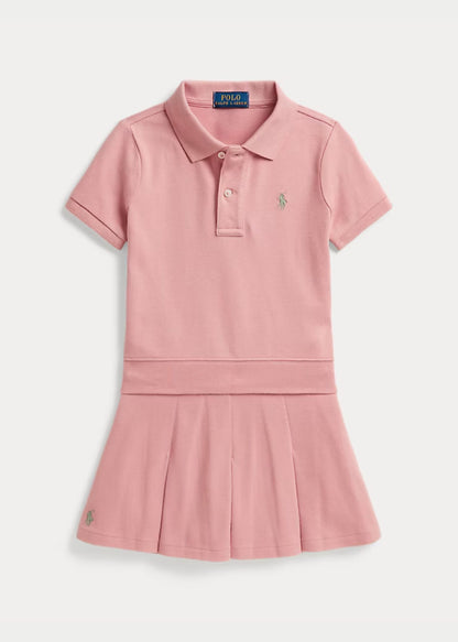 Set Polo | Falda Short Rosa