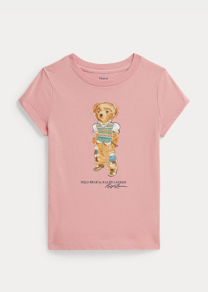 Camiseta Polo Bear Rosa