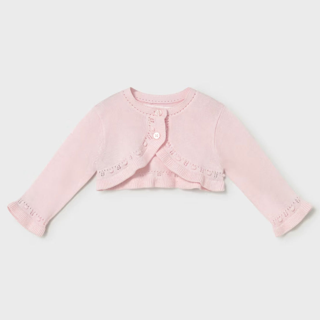 Cárdigan Tricot Rosa