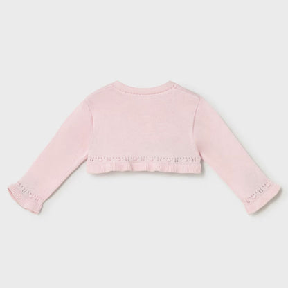 Cárdigan Tricot Rosa
