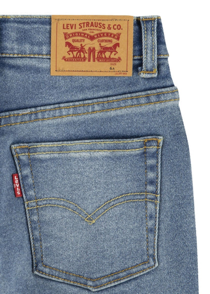 Jeans Wide Leg Stretch Denim