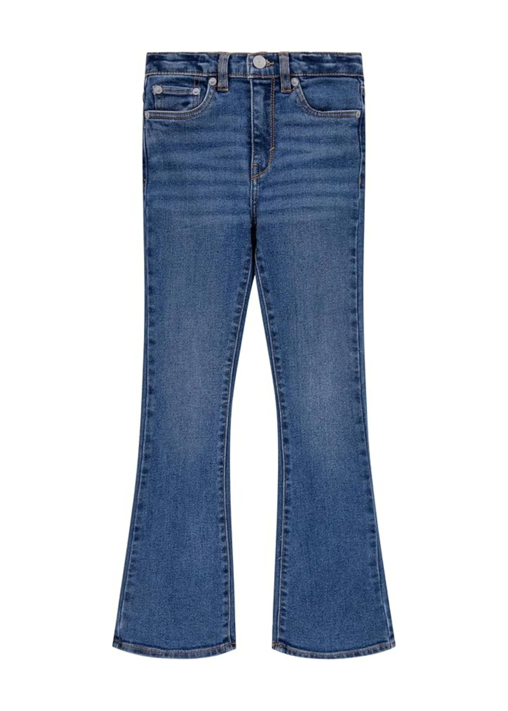 Jeans Hight Rise Flare Denim