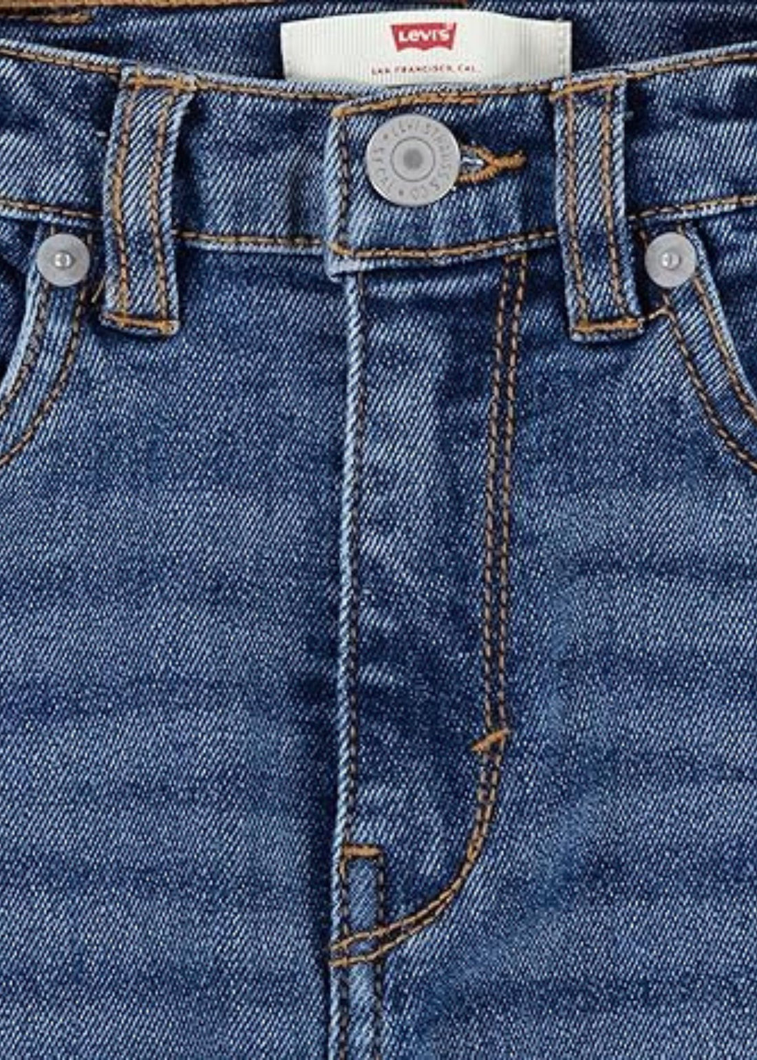 Jeans Hight Rise Flare Denim