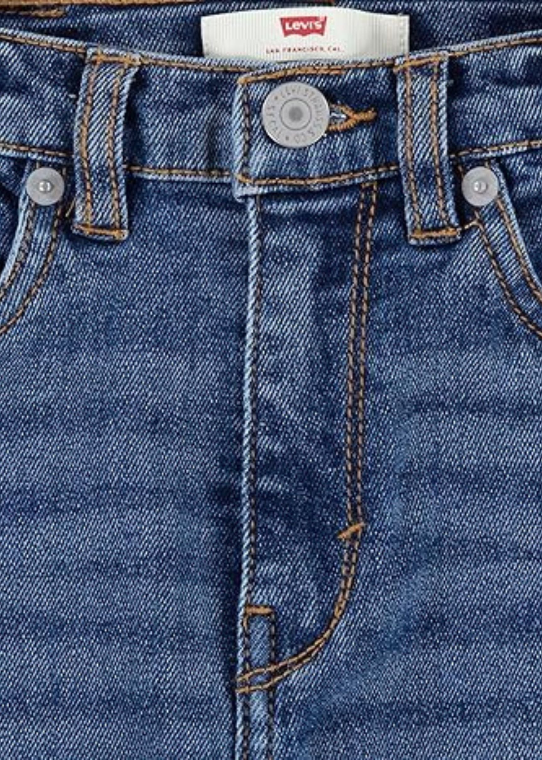 Jeans Hight Rise Flare Denim