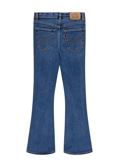 Jeans Hight Rise Flare Denim