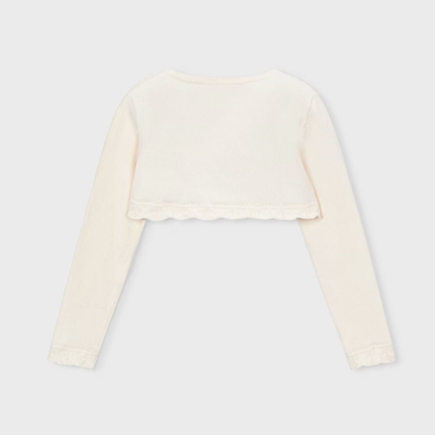 Cárdigan Tricot Crudo
