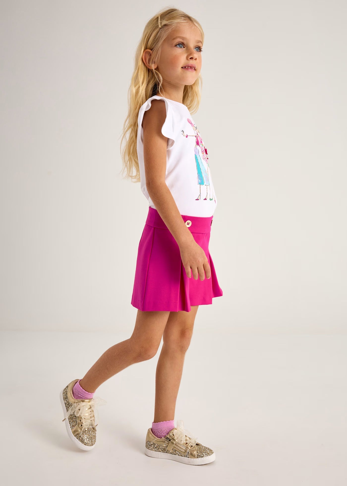 Short Punto Fuelles Magenta