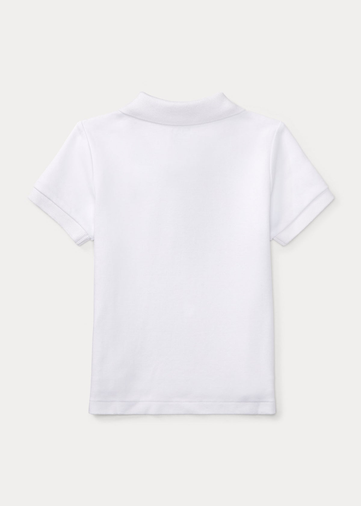 Polo Blanca Manga Corta Bebé