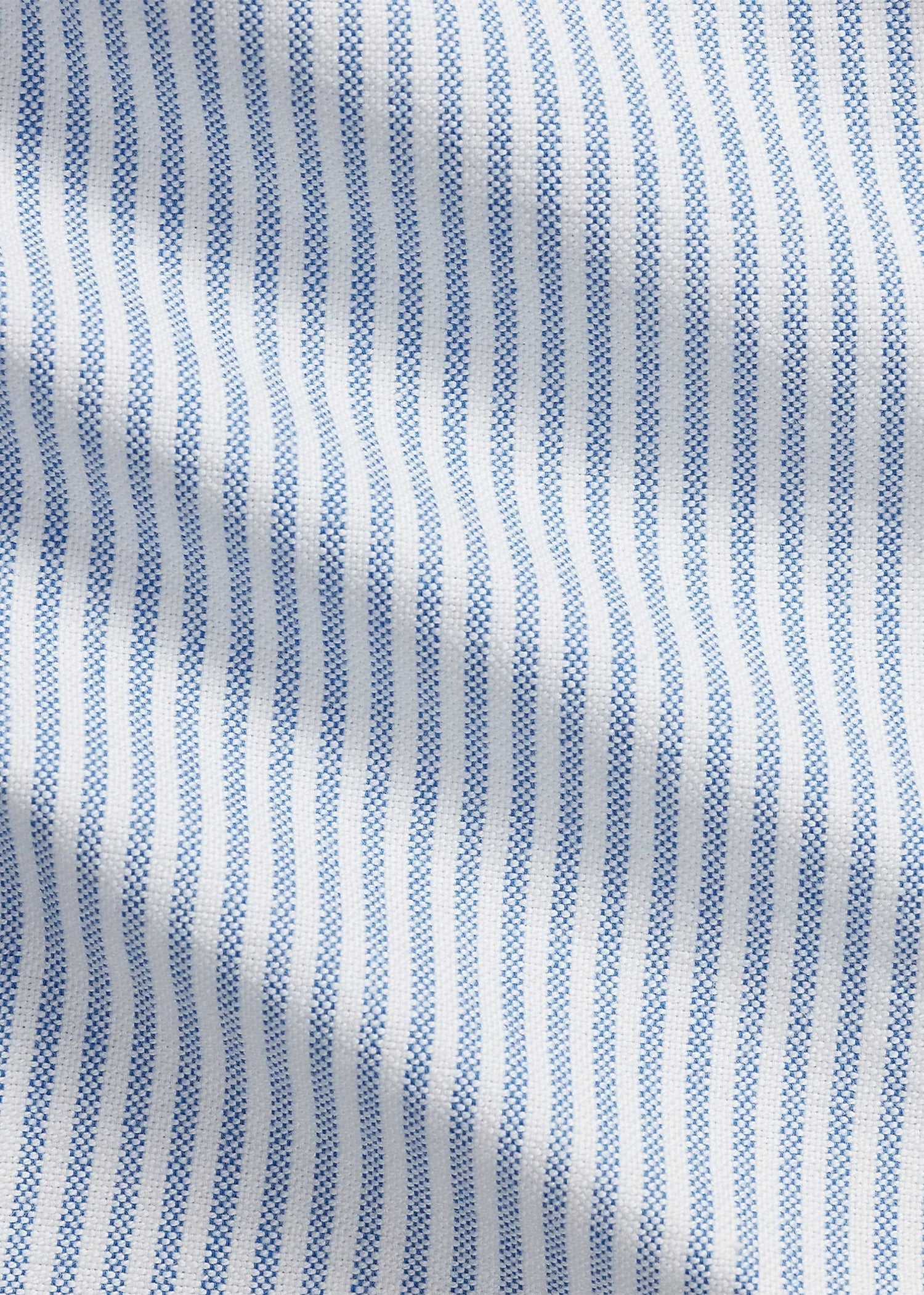 Camisa Oxford Rayas Azul Claro